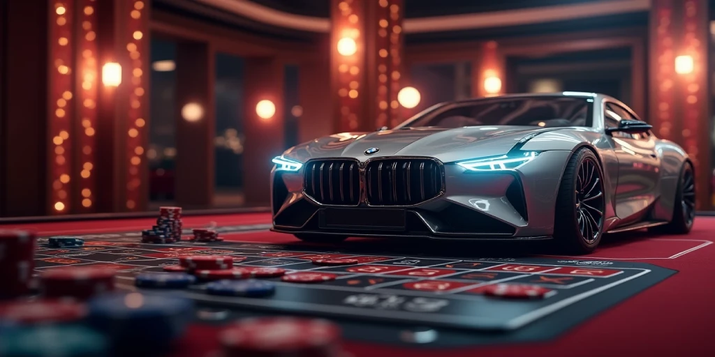 Stylish and dynamic banner for Motor Casino